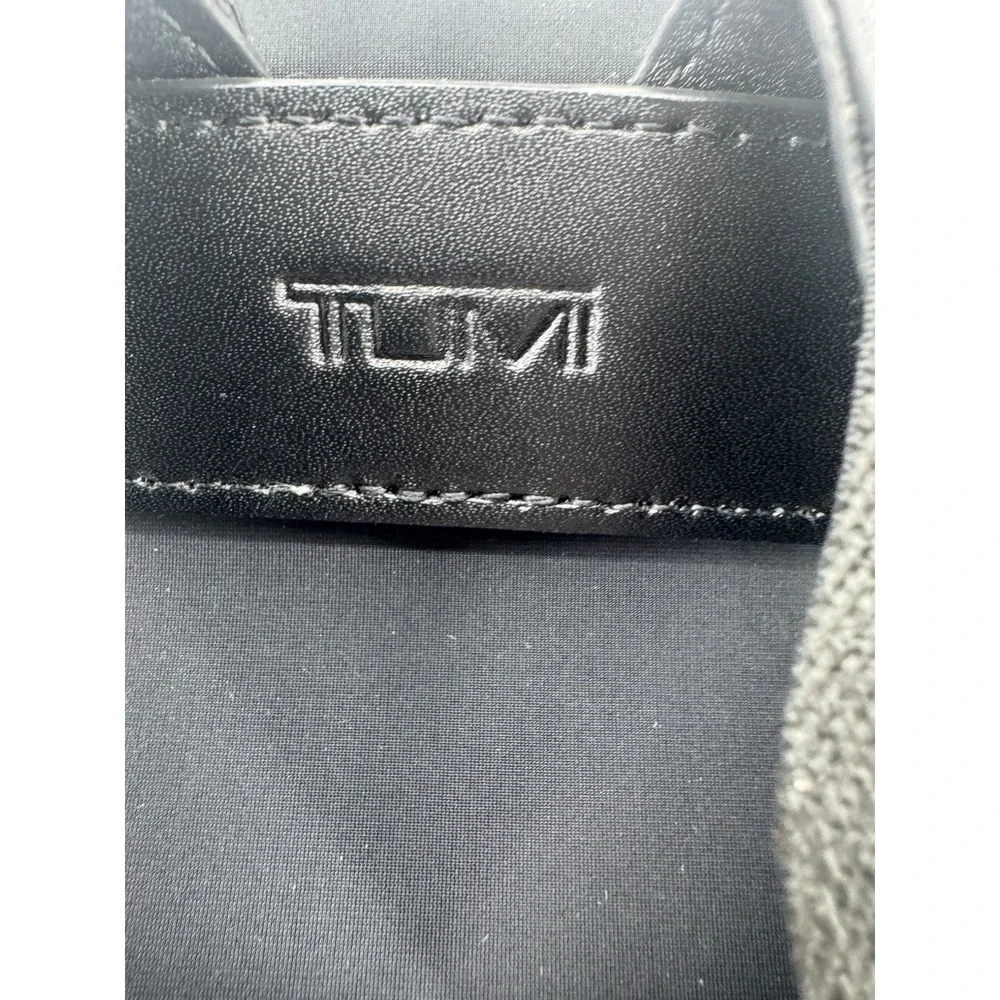 Tumi Harrison Bates Backpack Laptop Carry Bag Nylon Leather Black